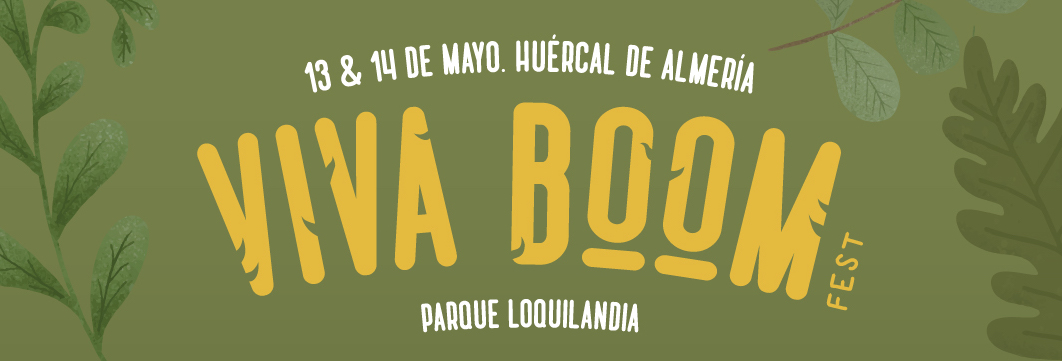 La experiencia Viva Boom Fest vuelve a Huércal de Almería en mayo